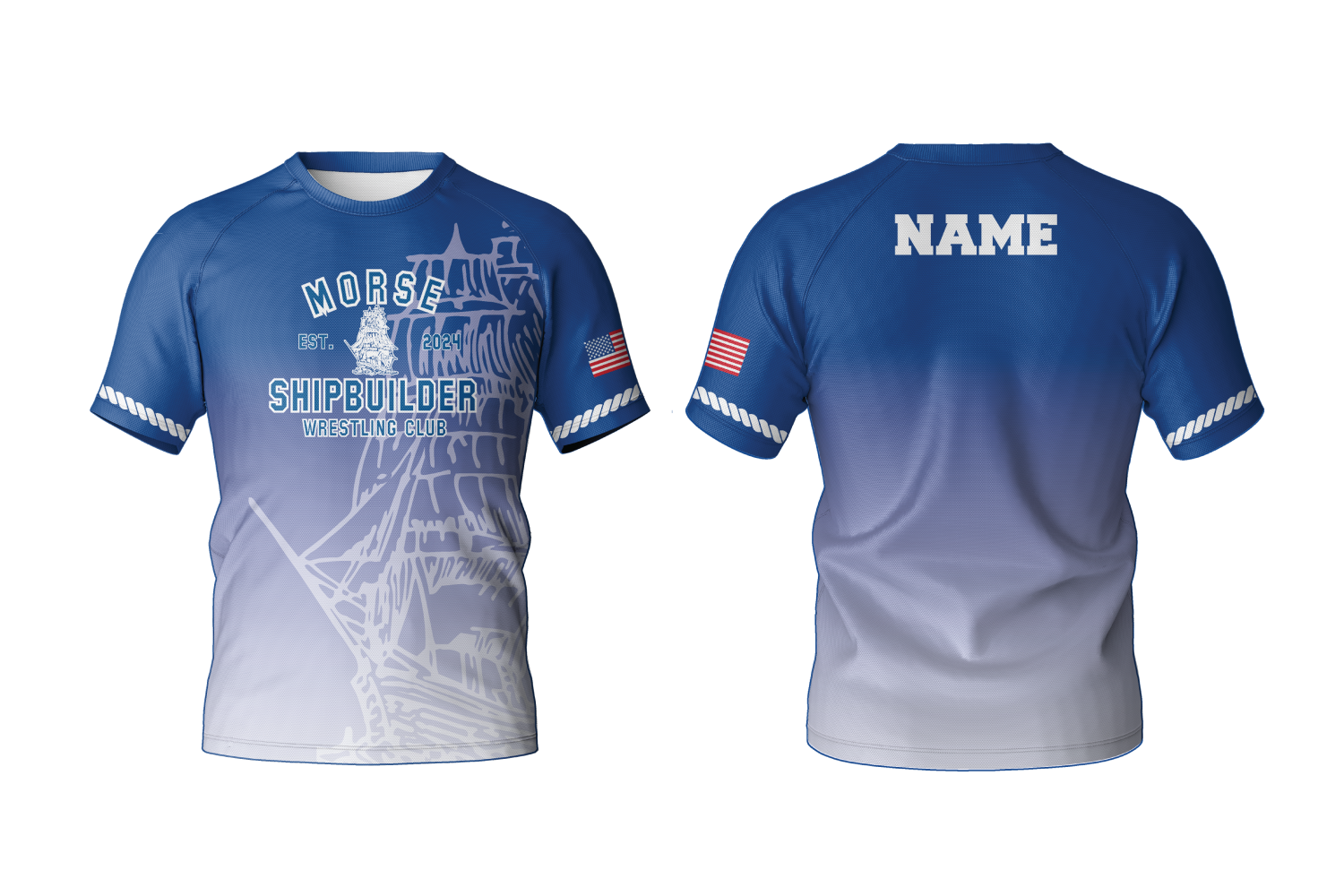 Shipbuilder Wrestling Sublimated Shirt