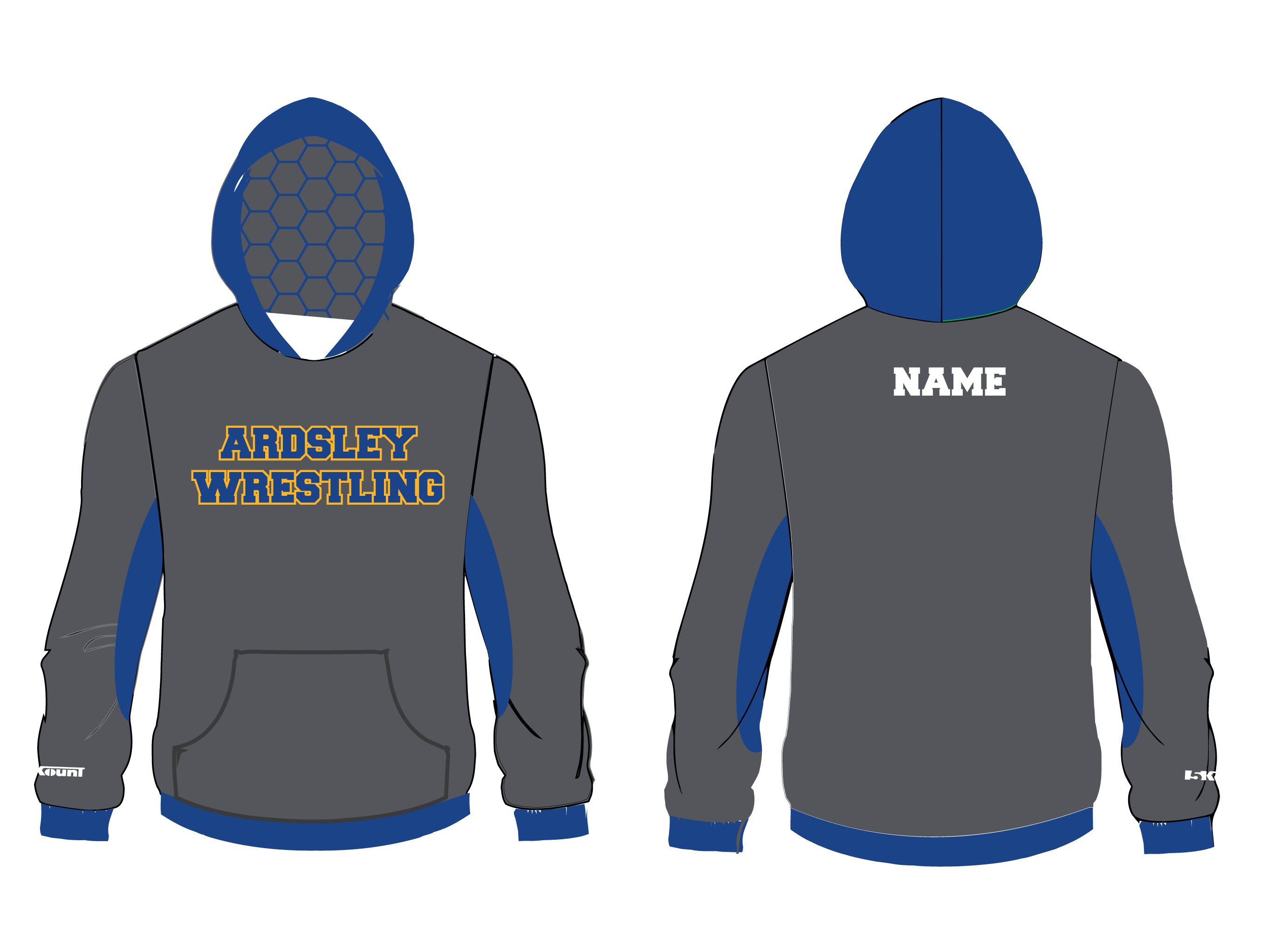 Ardsley Wrestling Sublimated Hoodie