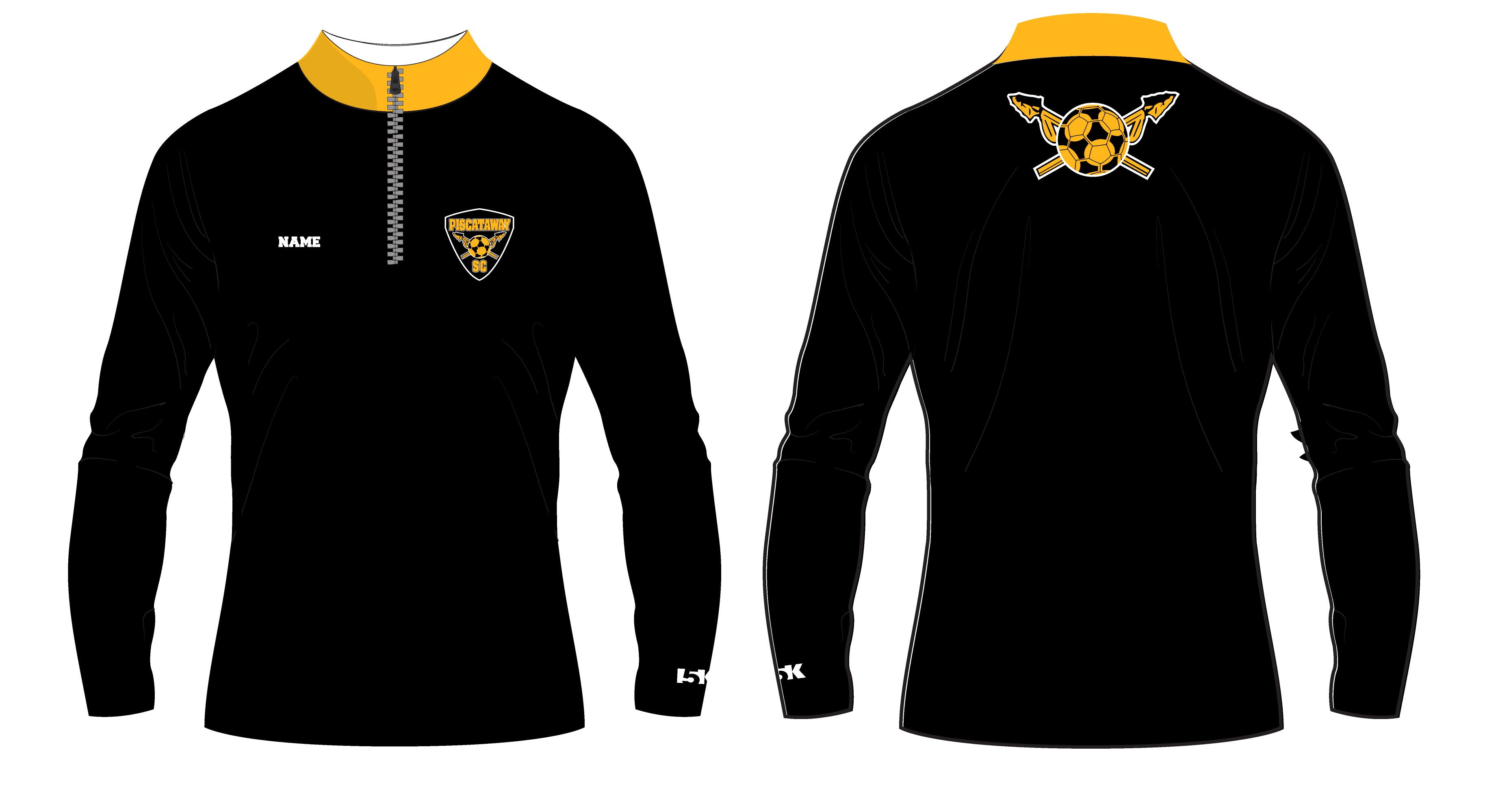 Piscataway Soccer Sublimated Quarter Zip