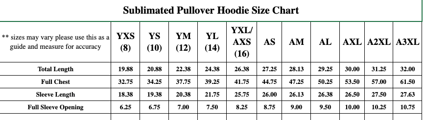 Randolph Rage Softball Sublimated Hoodie