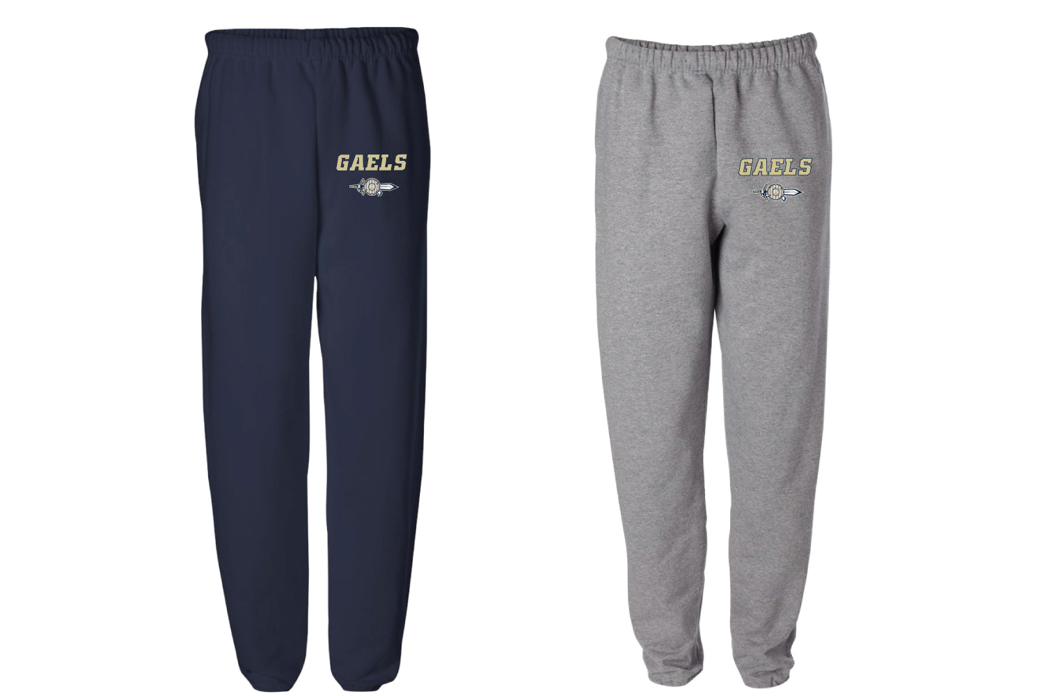 Roxbury Lax Cotton Sweatpants - Navy/Grey