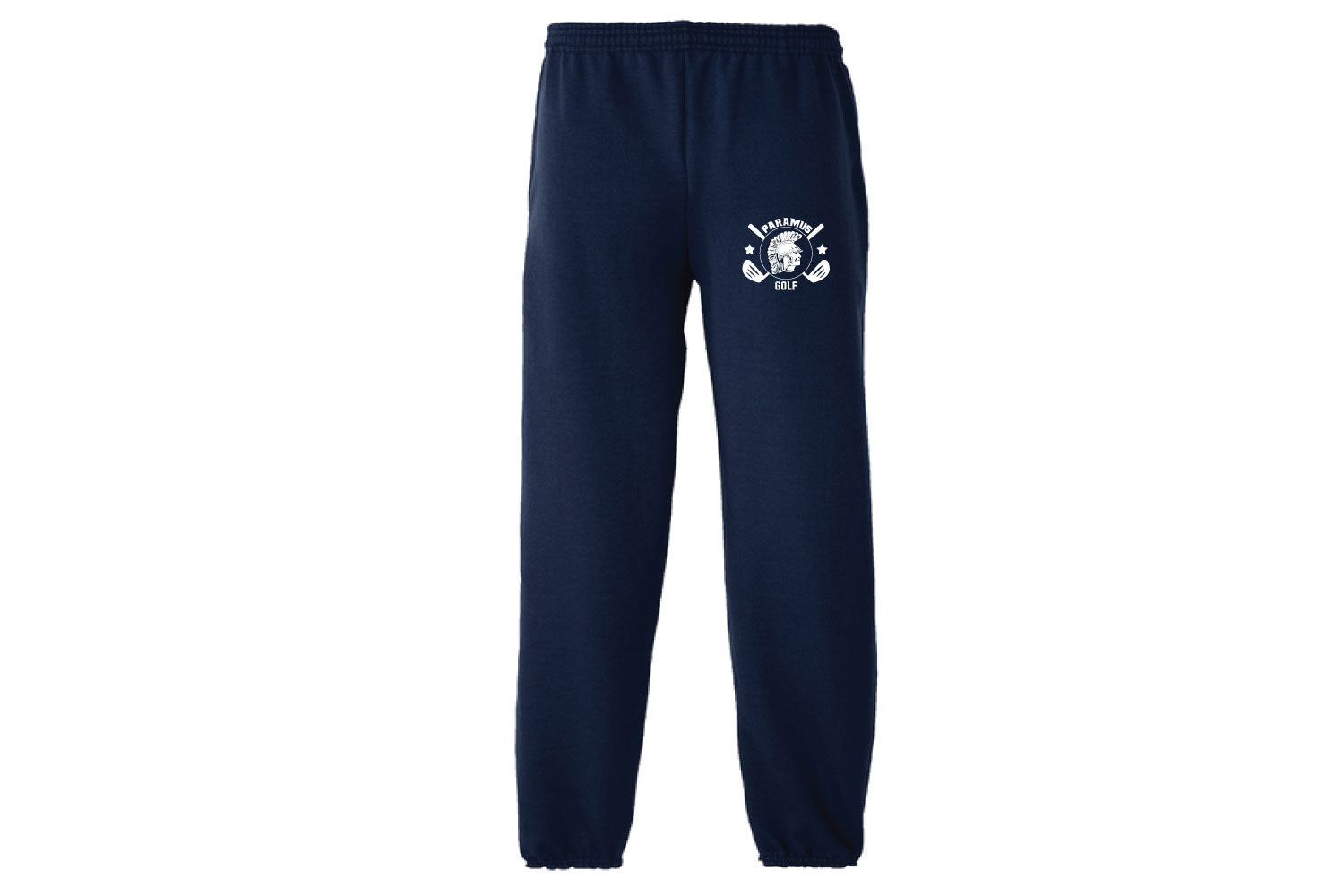 Paramus Golf Cotton Sweatpants With Pockets - Navy