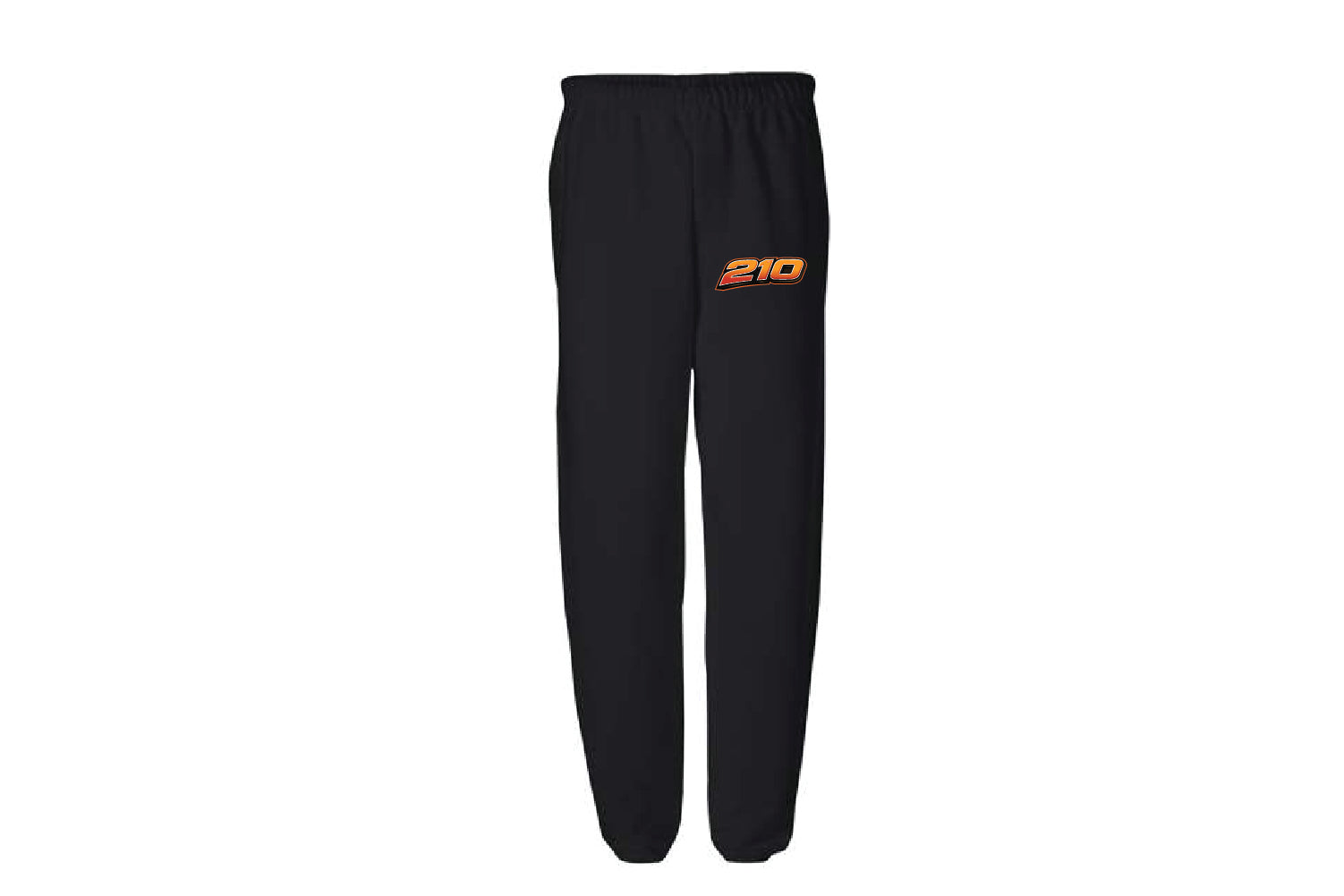 210 Baseball Cotton Sweatpants - Black