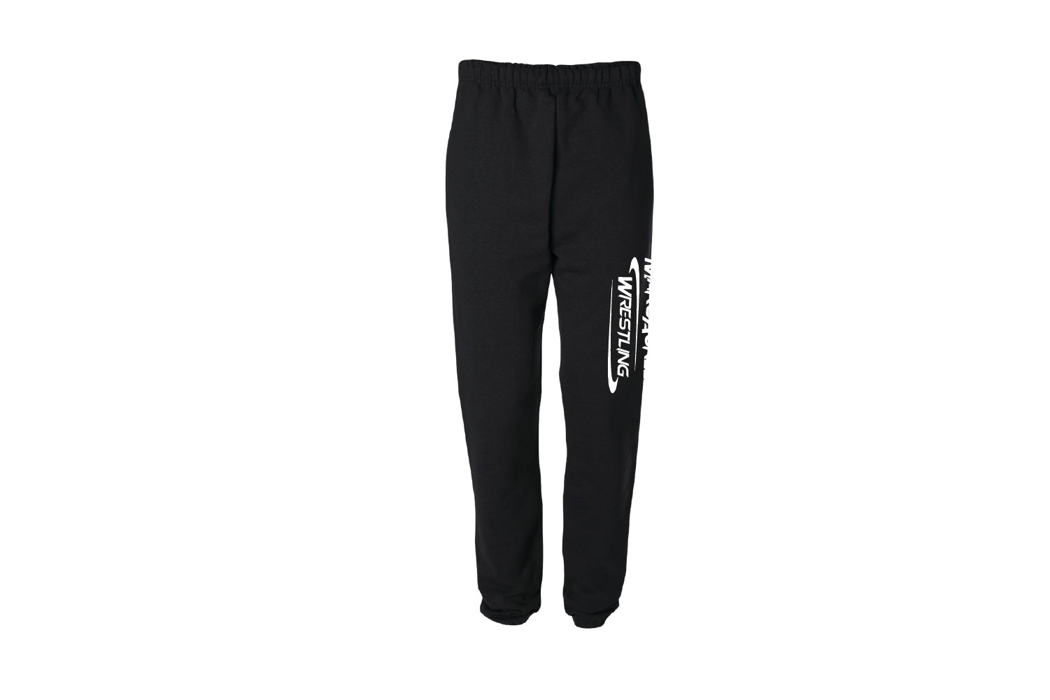 Marcaurele Wrestling Cotton Sweatpants - Black