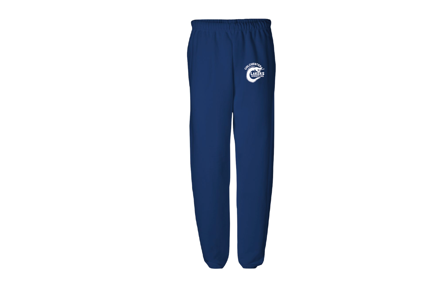 Lakers Wrestling Cotton Sweatpants - Royal