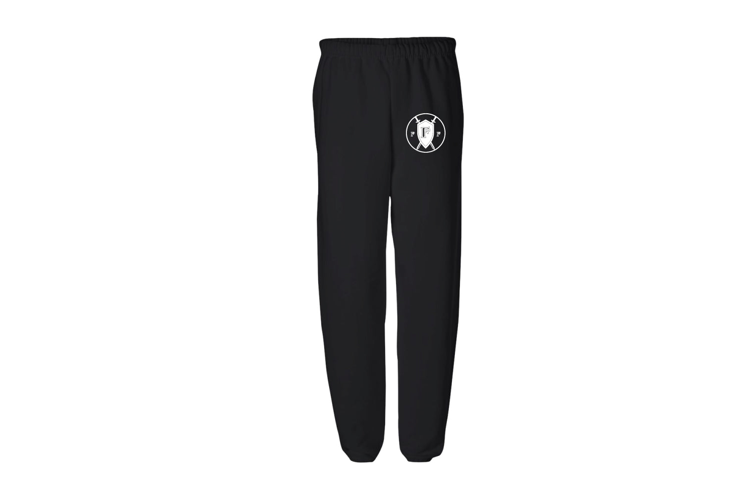 Frezzo's Fight Factory Cotton Sweatpants - Black