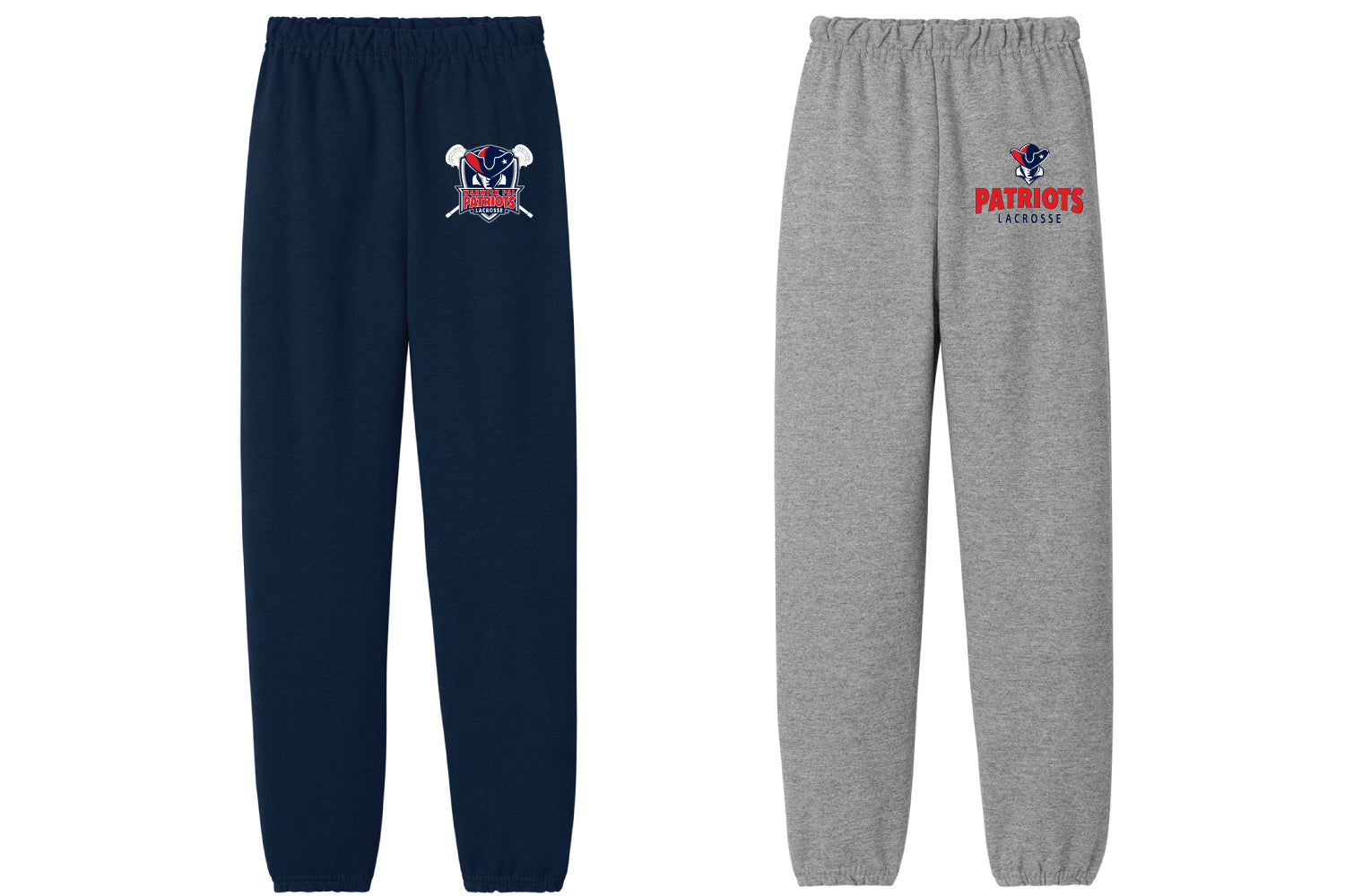 Warwick Pal Patriots Lax Cotton Sweatpants - Navy or Grey