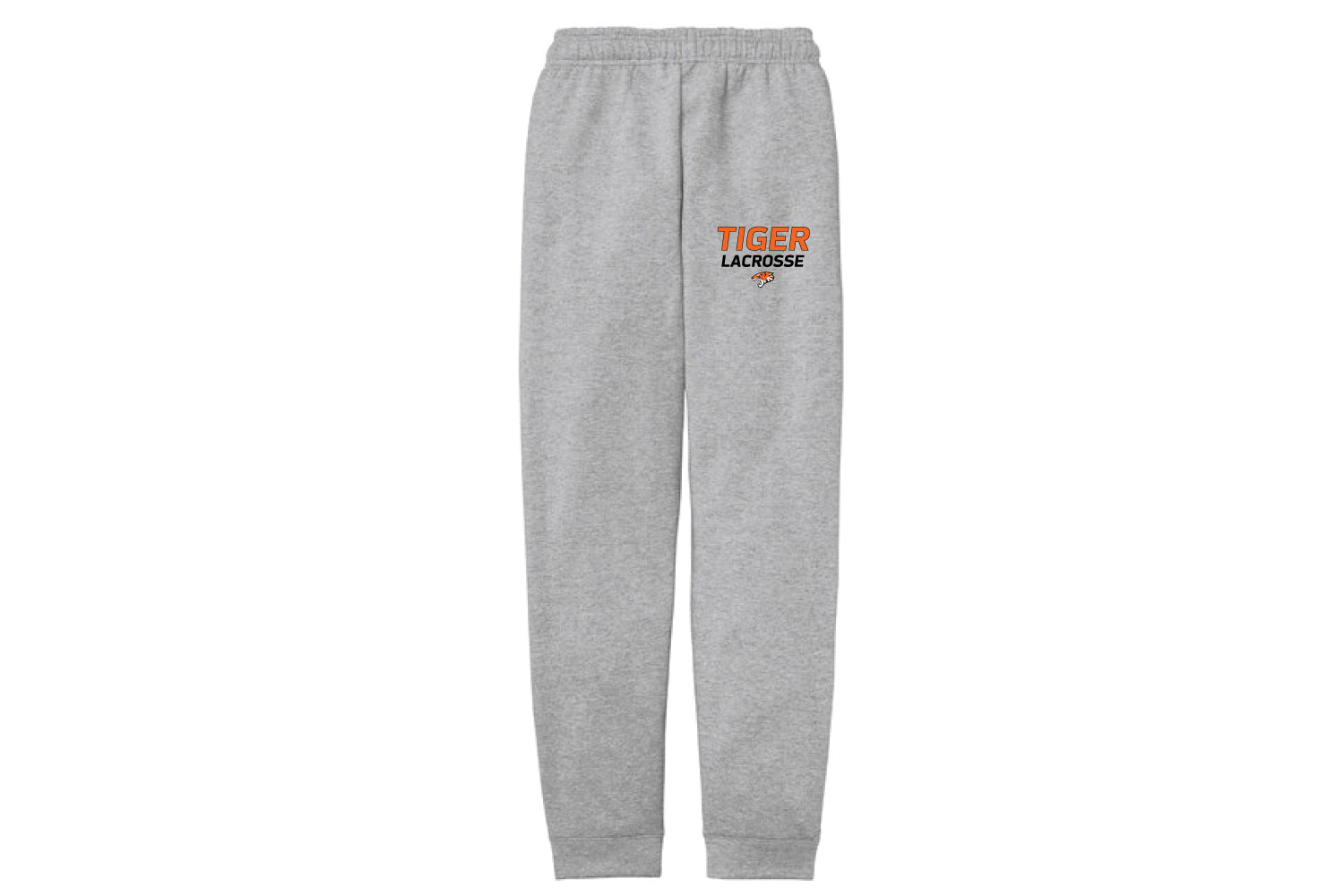 Tiger Lacrosse Cotton Sweatpants - Grey