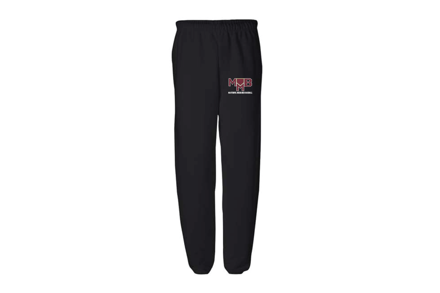 Masterful Mechanics Baseball Cotton Sweatpants - Black