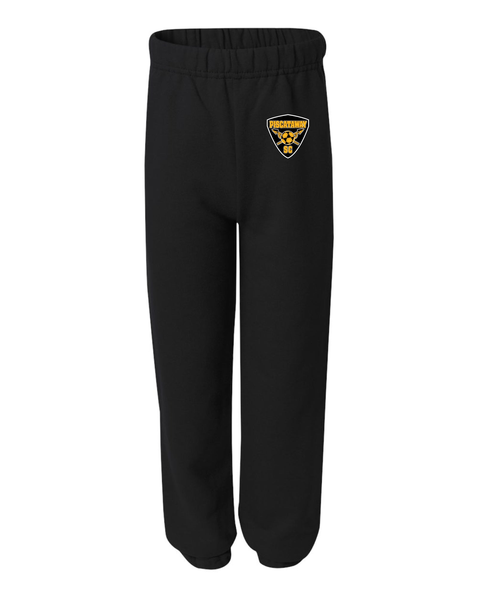 Piscataway Soccer Cotton Sweatpants - Black