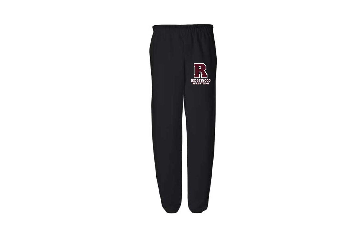 Ridgewood Wrestling Cotton Sweatpants - Black