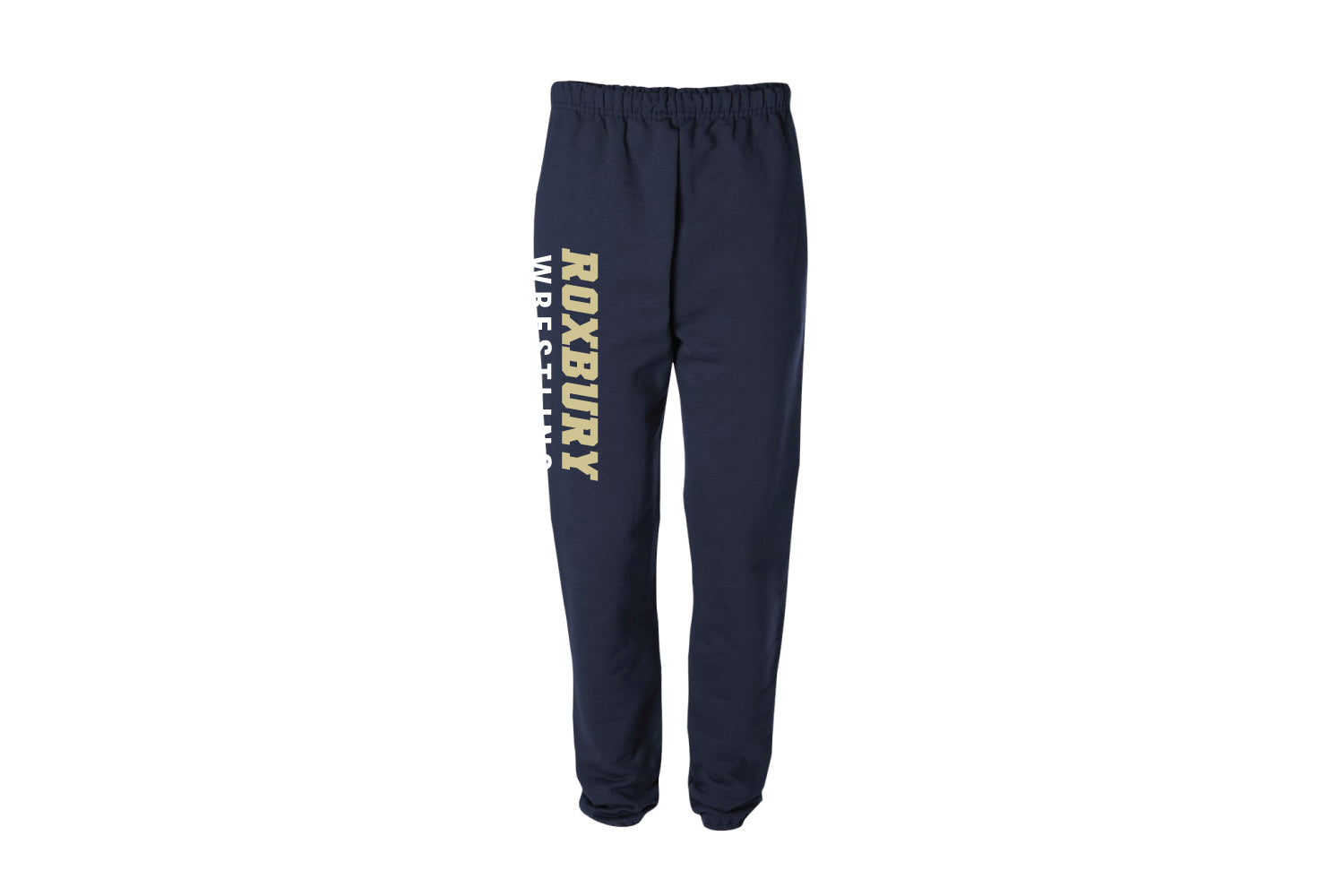 Roxbury Wrestling Cotton Sweatpants - Navy