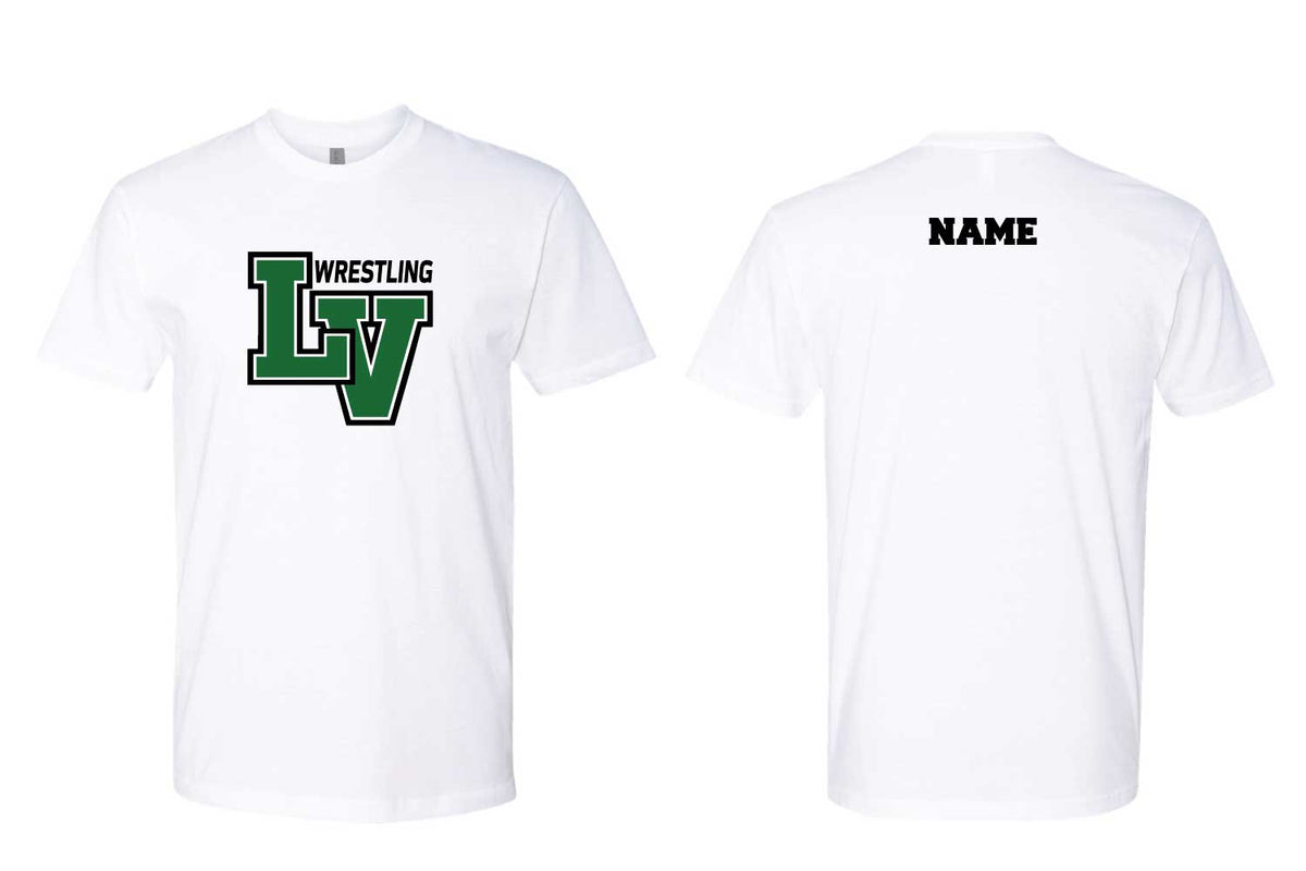 Locust Valley Wrestling Cotton Crew Tee - White