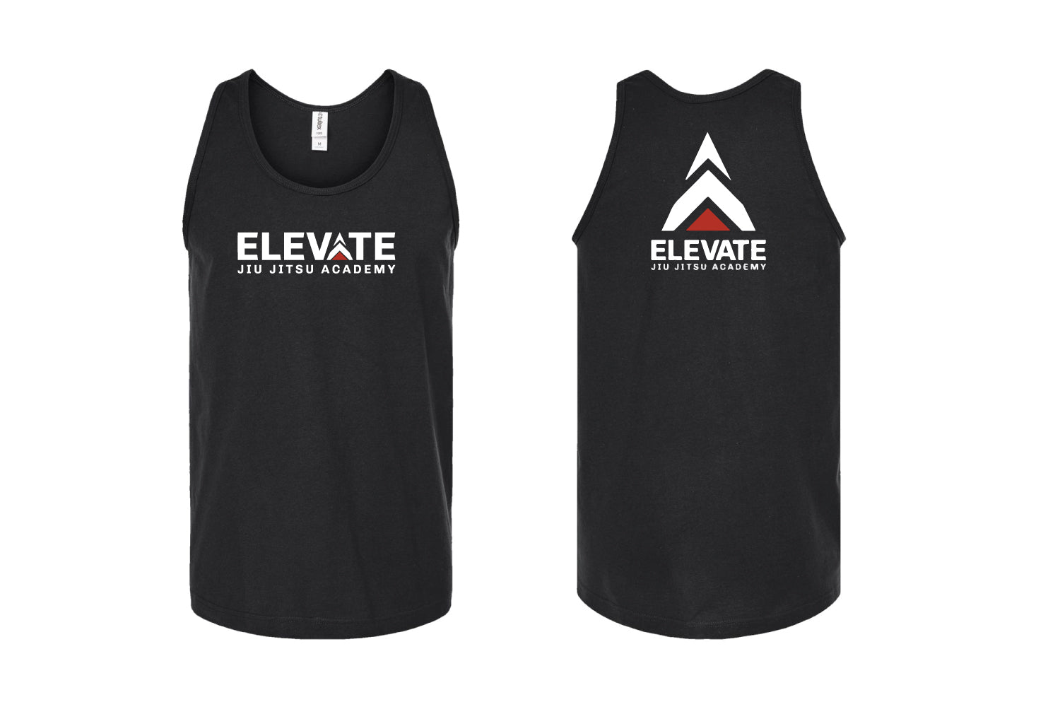 Elevate Jiu Jitsu Academy Cotton Tank Top - Black