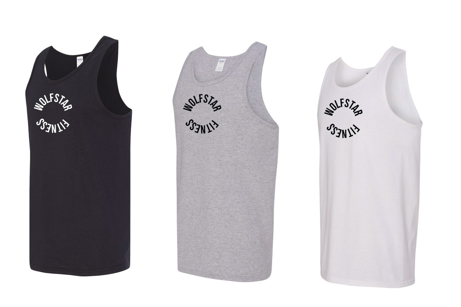 WolfStar Fitness Tanks - (3 color options) - Design 3