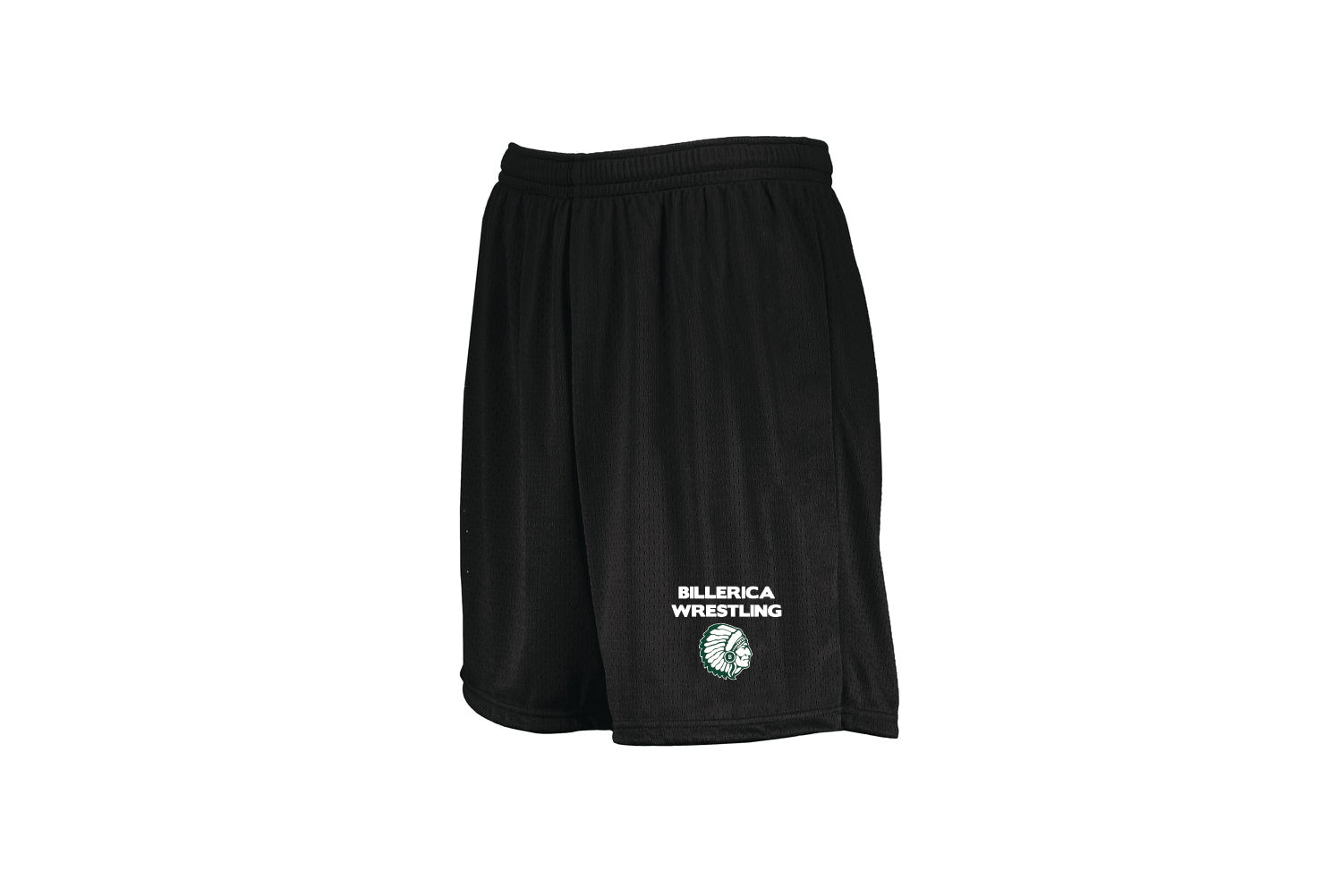 Billerica Wrestling Athletic Shorts - Black