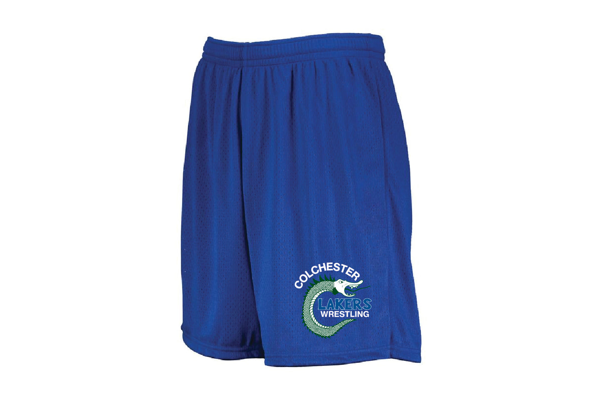 Lakers Wrestling Athletic Shorts - Royal