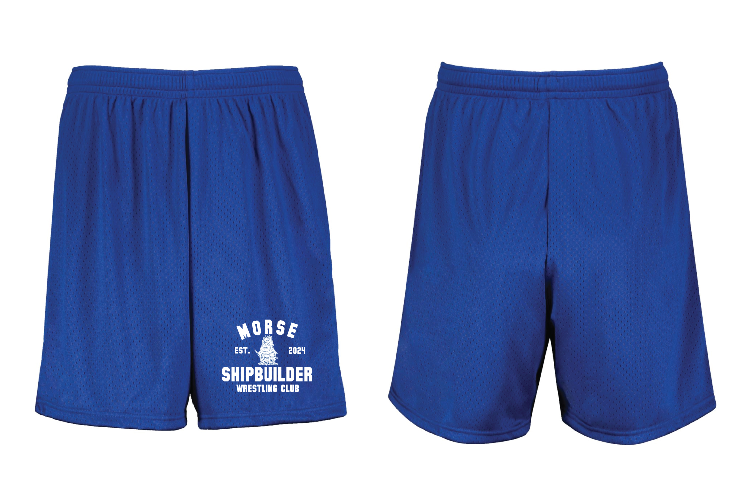 Shipbuilder Wrestling Athletic Shorts  - Royal