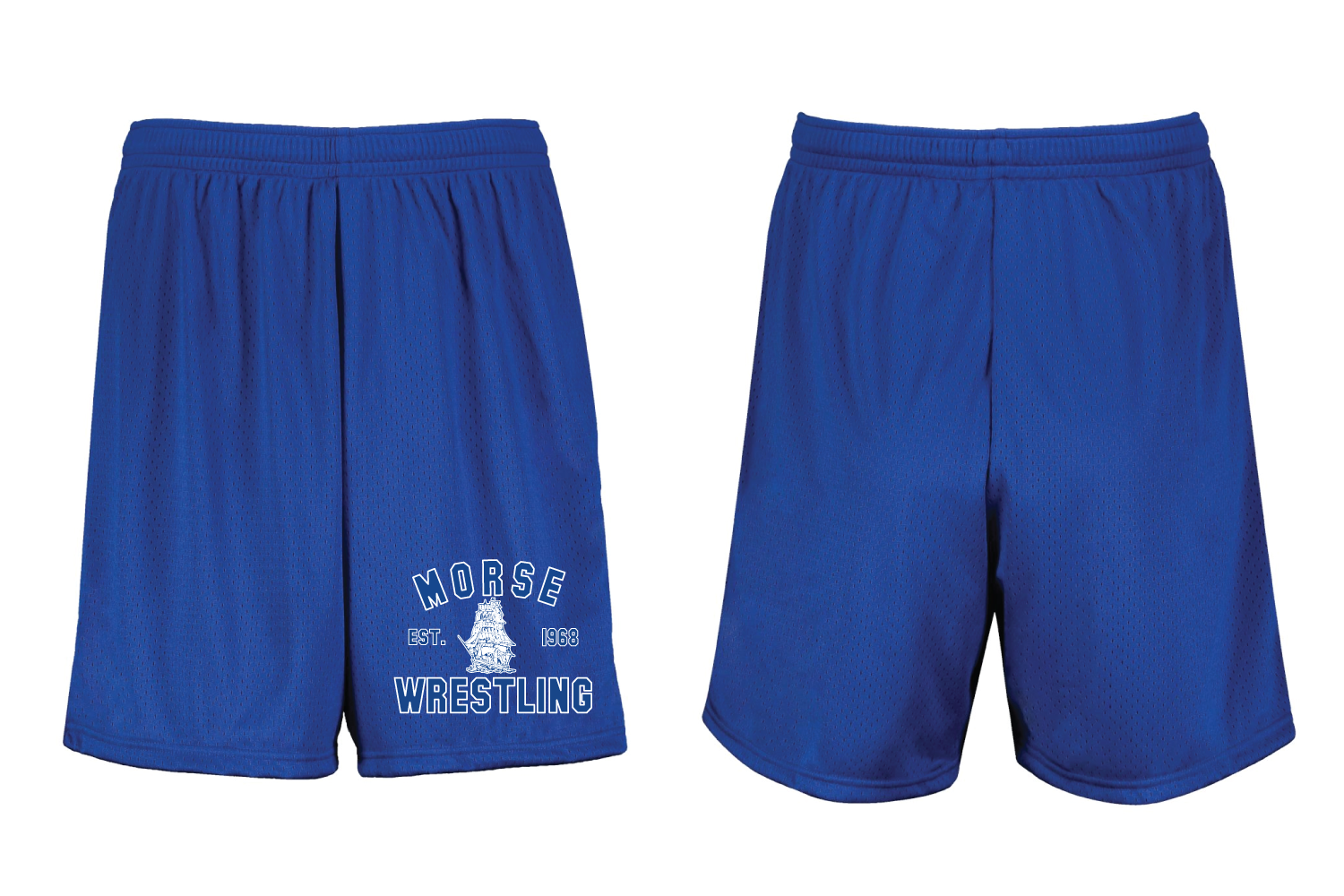 Morse Wrestling Athletic Shorts - Royal