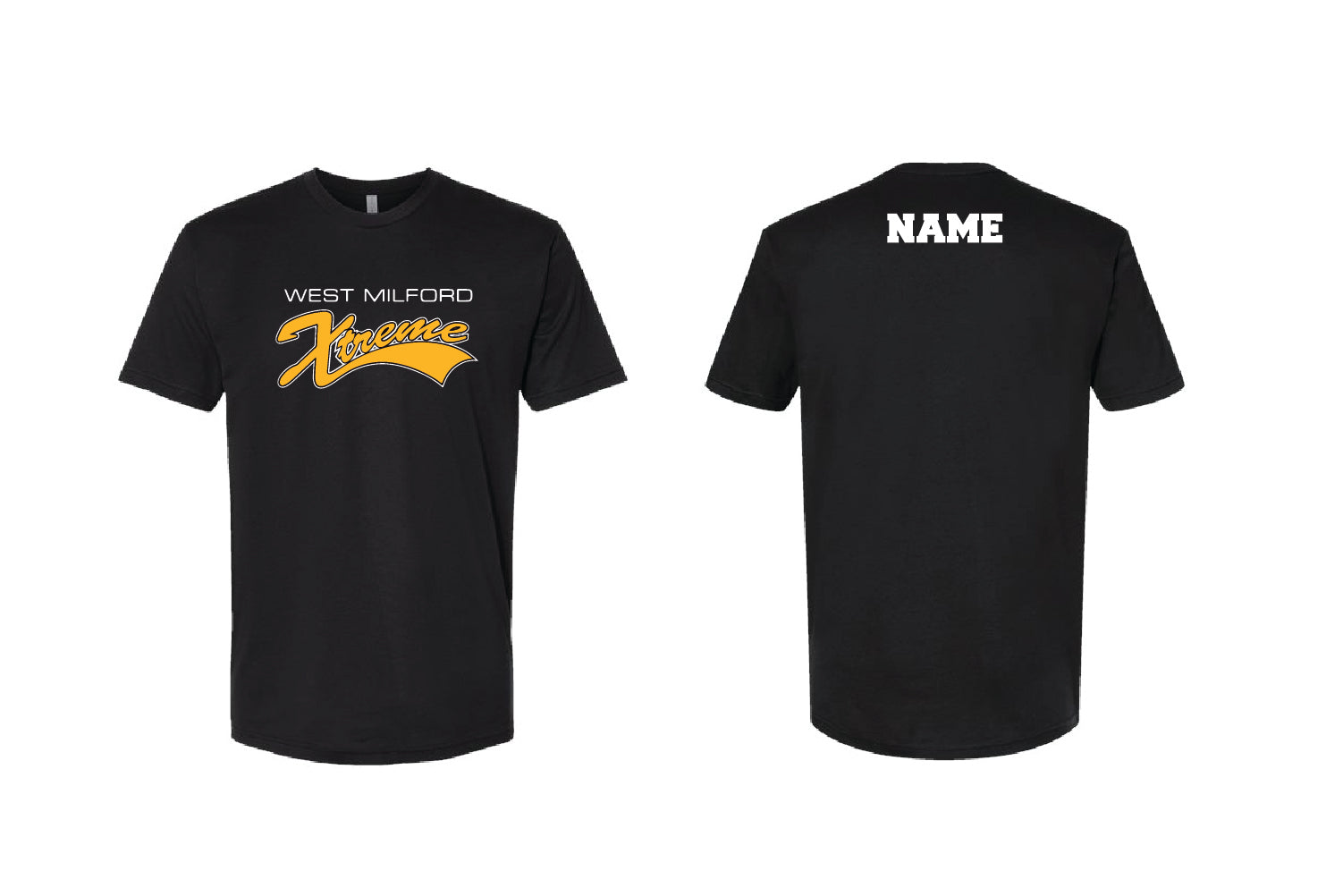 WM Extreme Softball Dryfit Performance Tee - Black