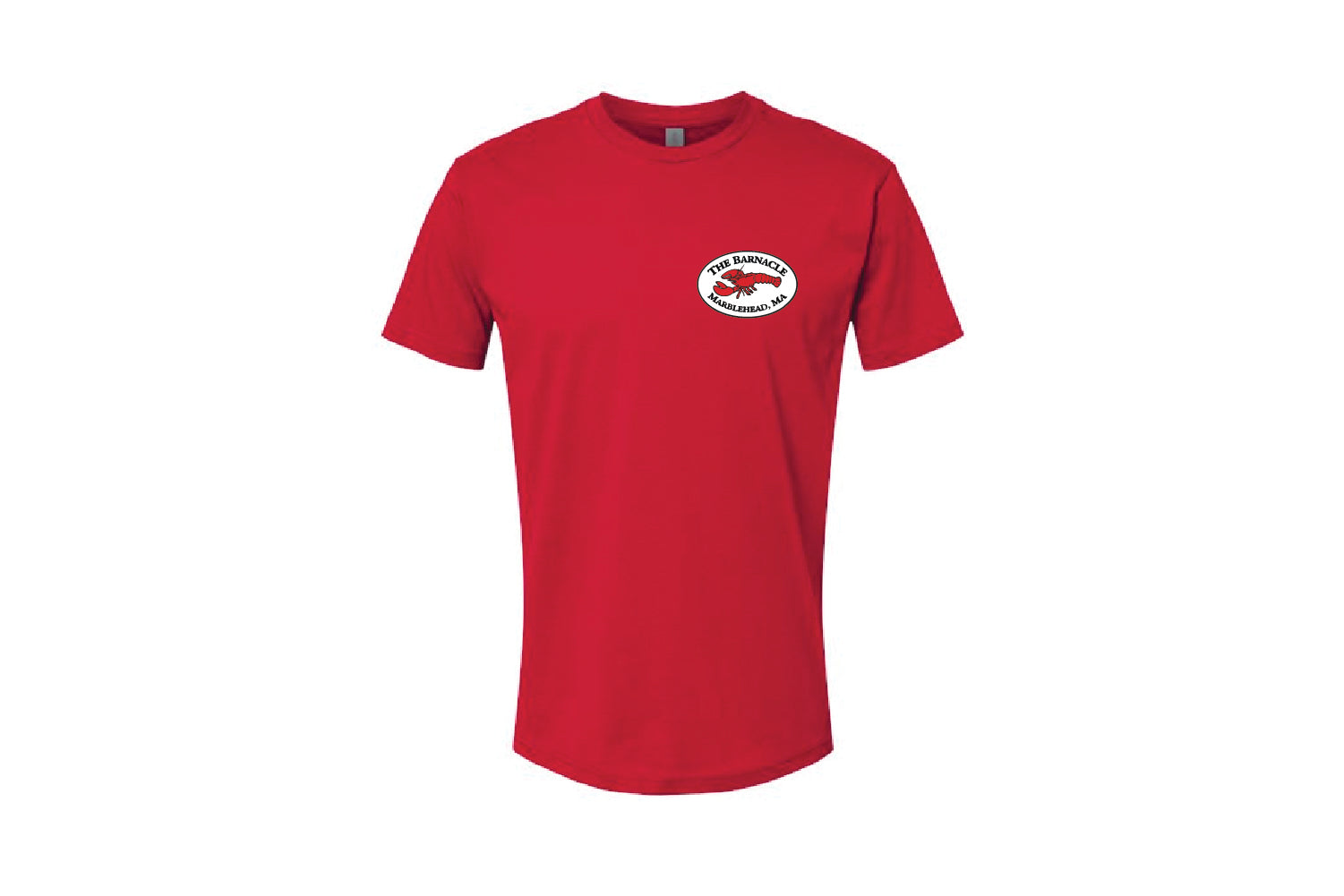 The Barnacle Cotton Crew Tee - Red