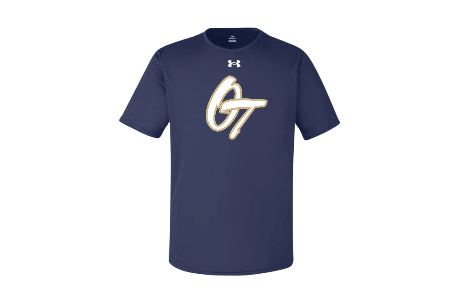 OT Baseball Under Armour Tee - Navy (Adult Only)