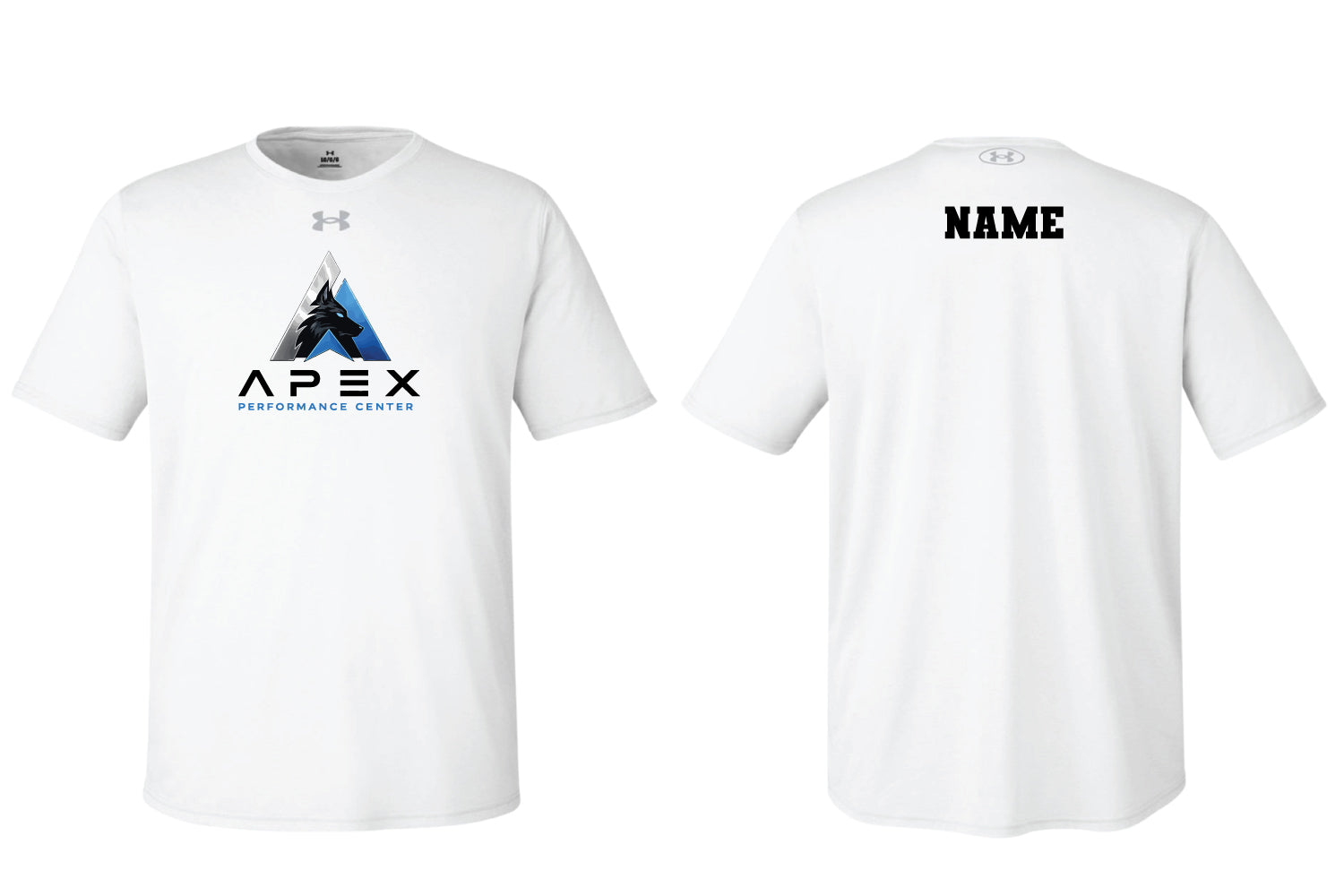 Apex Performance Center Dryfit UA Tee - White