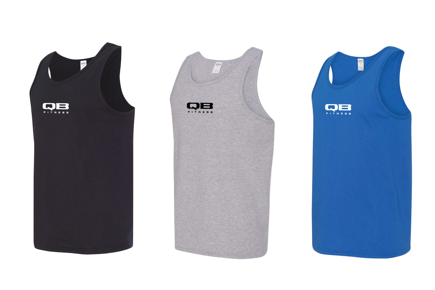 QB Fitness Uni-Sex Tanks - (3 color options)