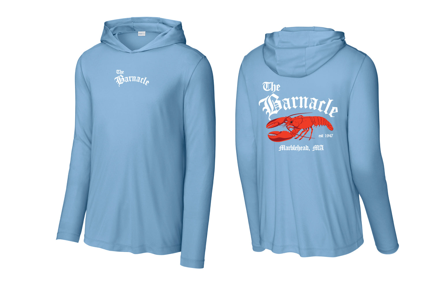 The Barnacle UV protection Pullover - Light Blue