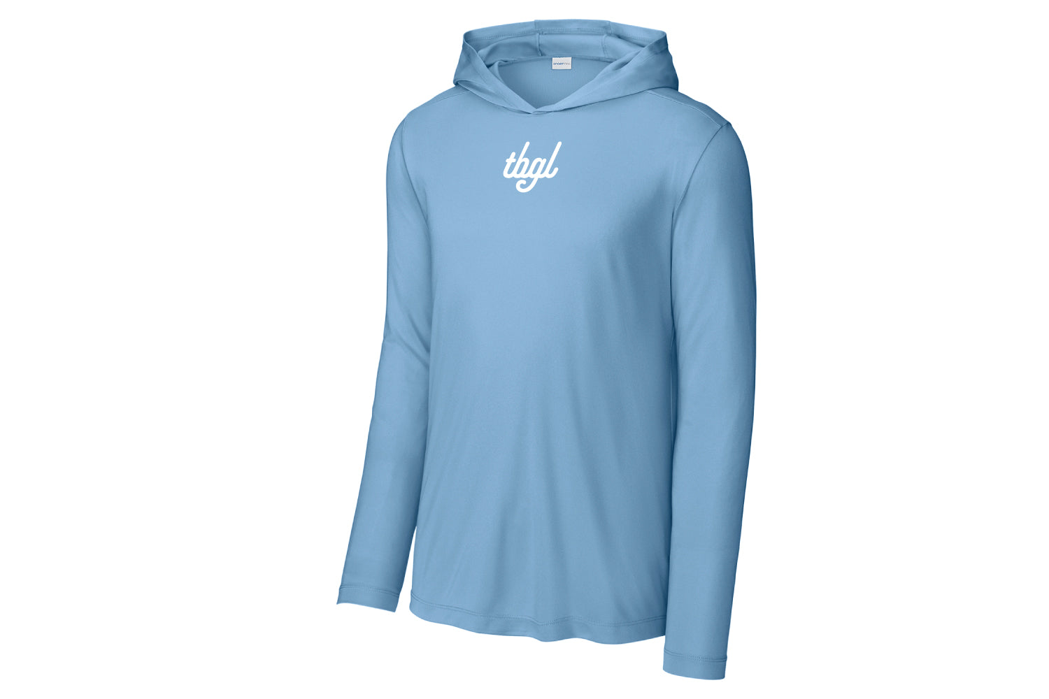 TBGL Light Weight UV protection Golf Pullover - Light Blue