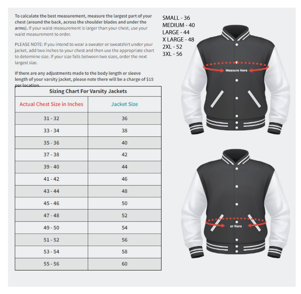 Paramus Spartans Varsity Jacket