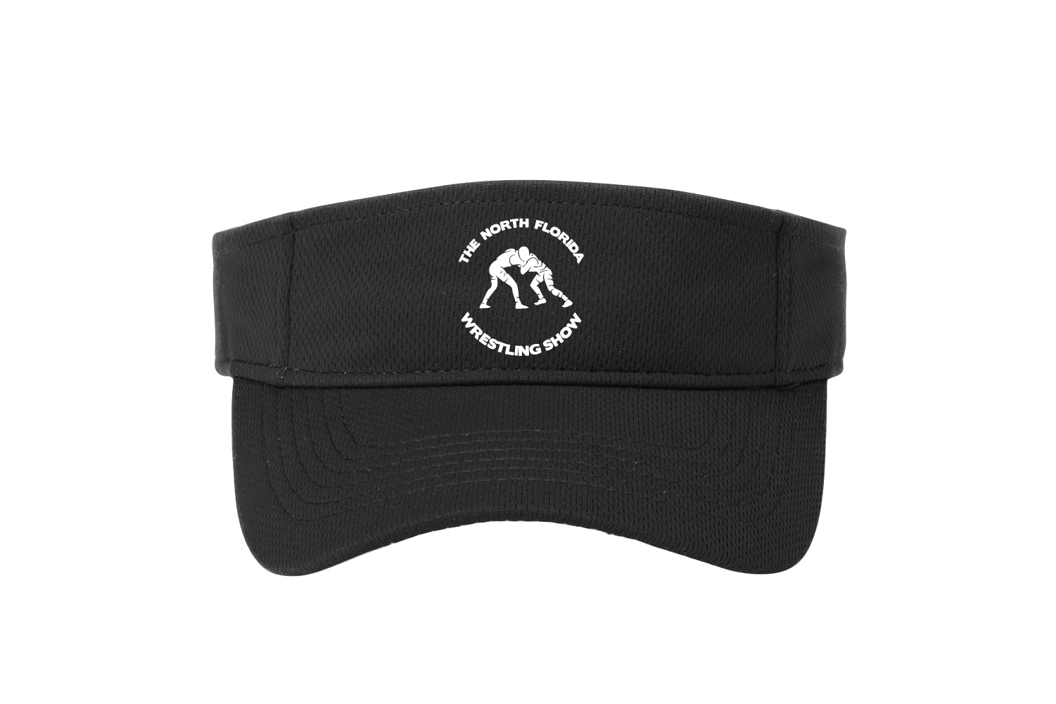 North Florida Wrestling Visor Hat - Black