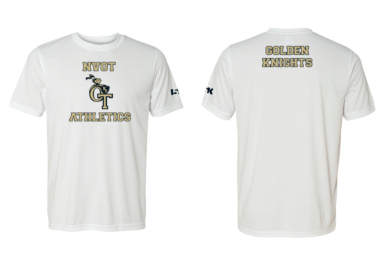 NVOT Athletics Cotton Crew Tee - White