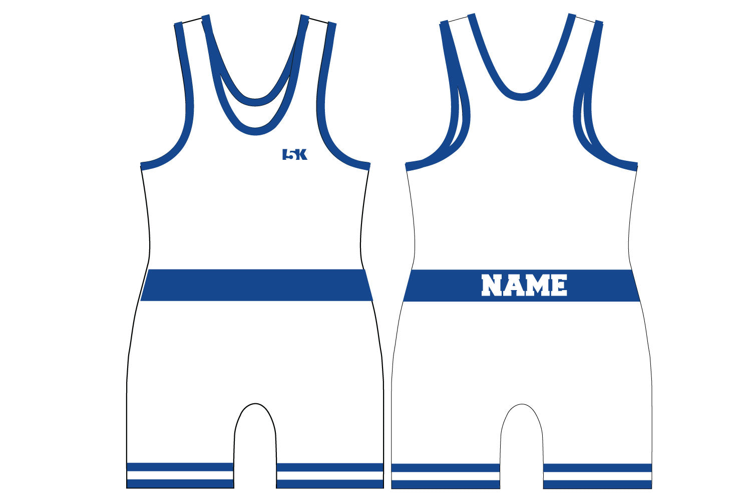 5K Classic Singlet White (10 Available Colors)