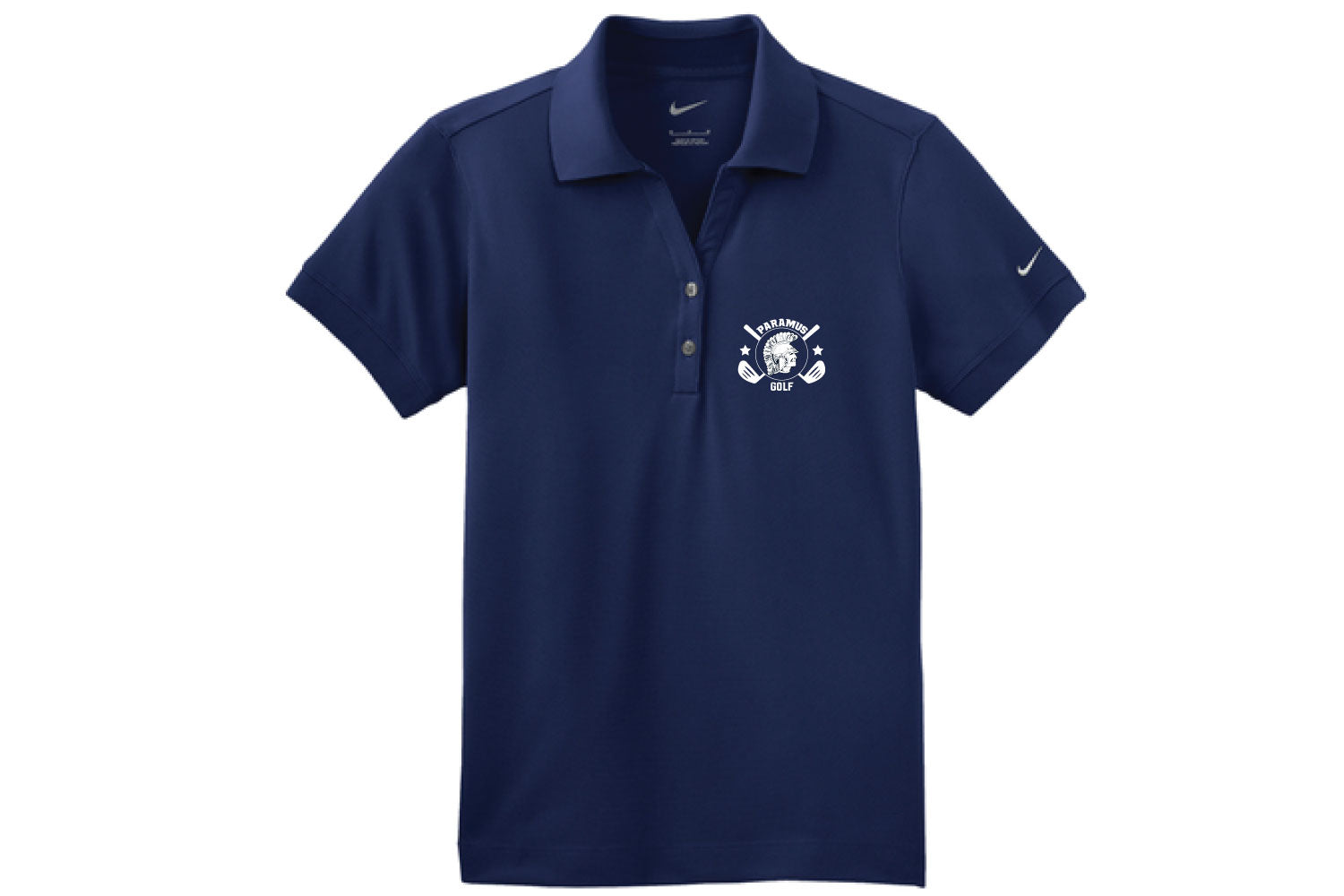 Women's Paramus Golf Nike Dry-Fit Polo - Navy