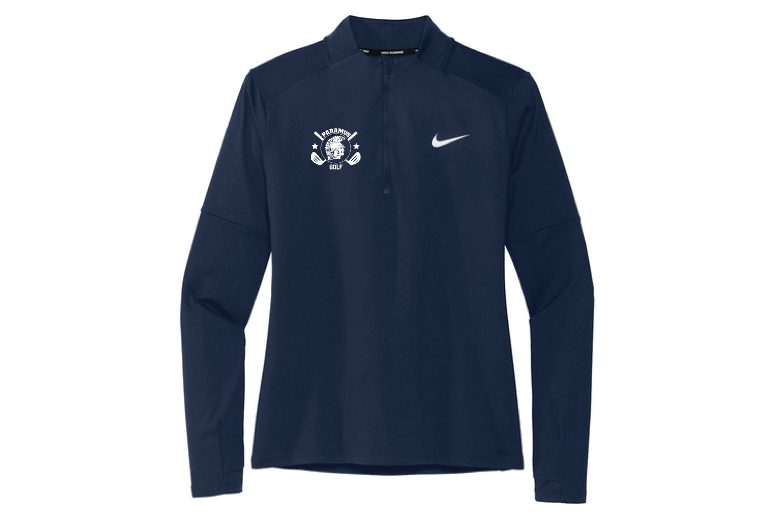 Women's Paramus Golf Nike DriFit 1/2 Zip-Up - Navy