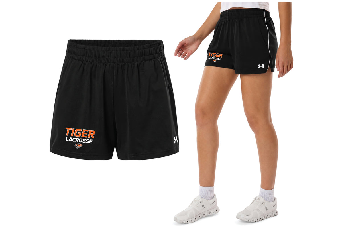 Tiger Lacrosse Women's UA Shorts - Black