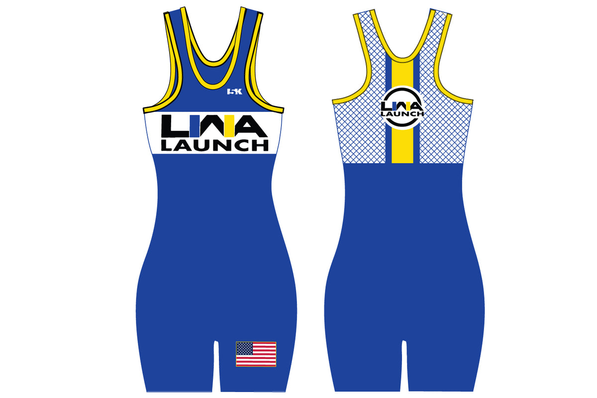 Launch Wrestling Sublimated Women's Single - Design 2