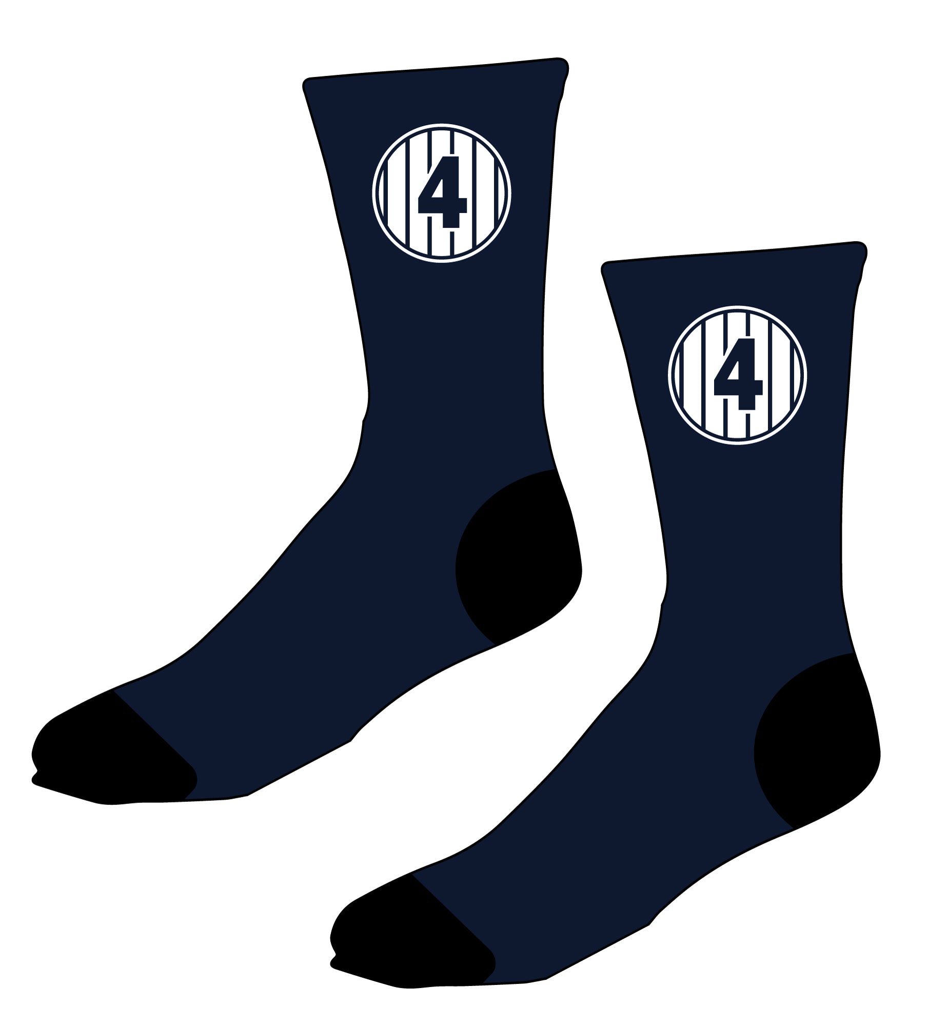 Iron Horse Wrestling Sublimated Socks - 5KounT2018