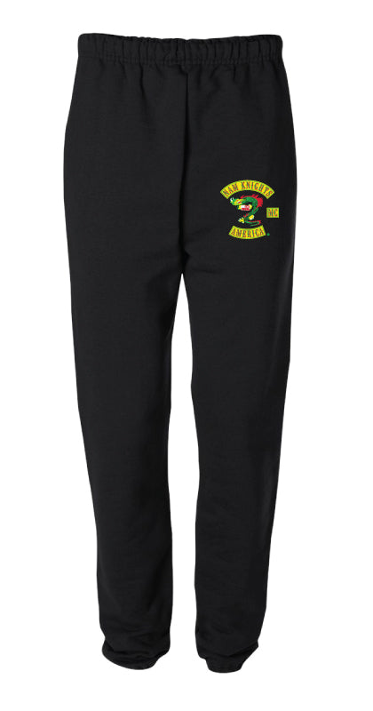 Nam Knights Cotton Sweatpants - Black - 5KounT2018