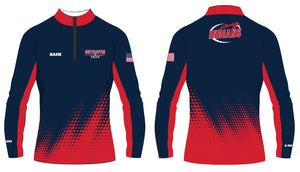 Northampton Indians Cheer Sublimated Quarter Zip - 5KounT2018