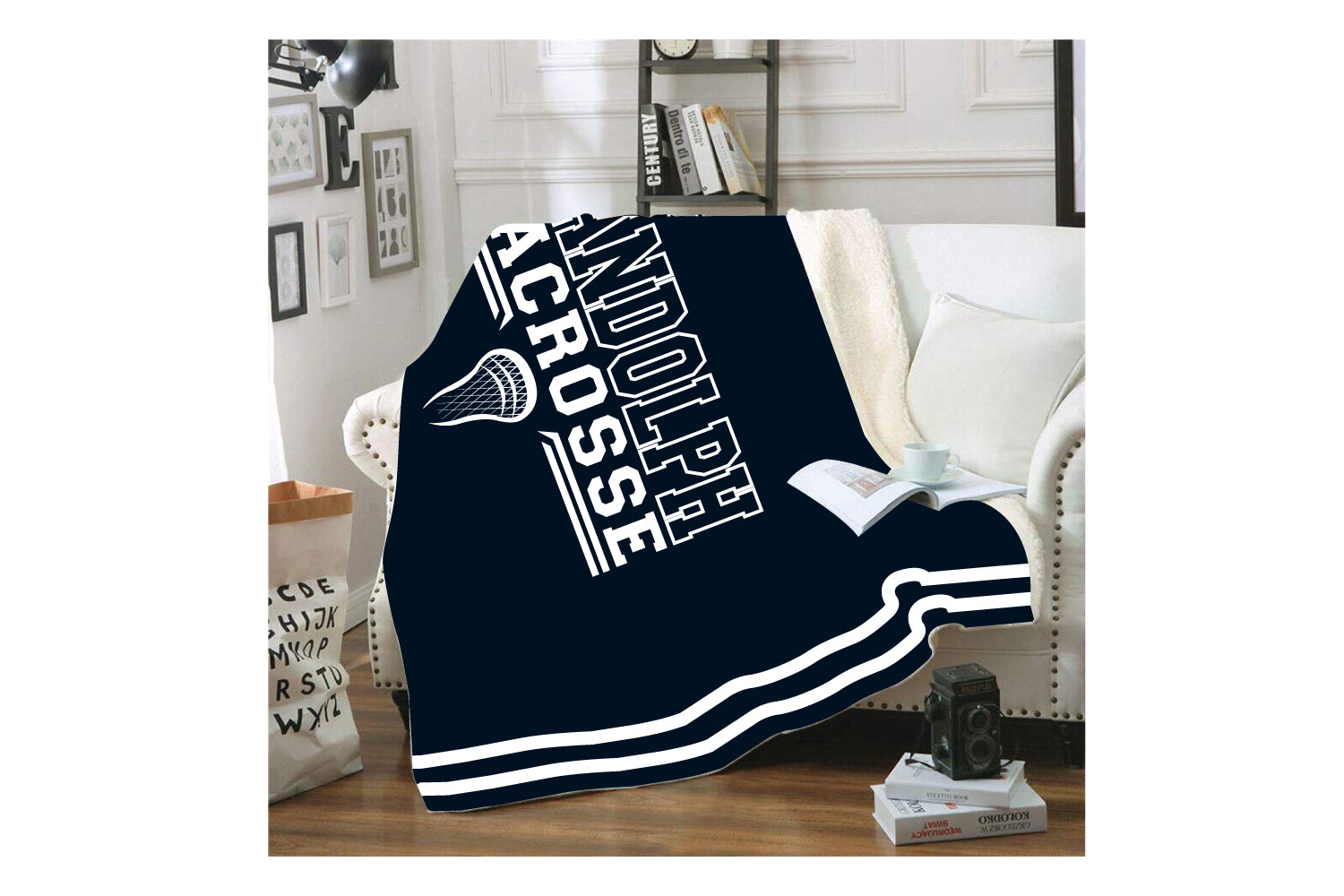 Randolph Lacrosse Sublimated Blanket - 5KounT2018