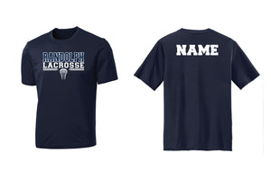 Randolph Lacrosse Dryfit Performance Tee - Silver/Navy - 5KounT2018