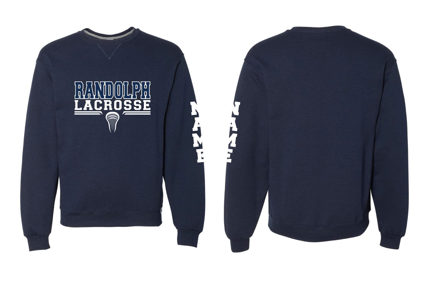 Randolph Lacrosse Cotton Crewneck Sweatshirt - Navy - 5KounT2018