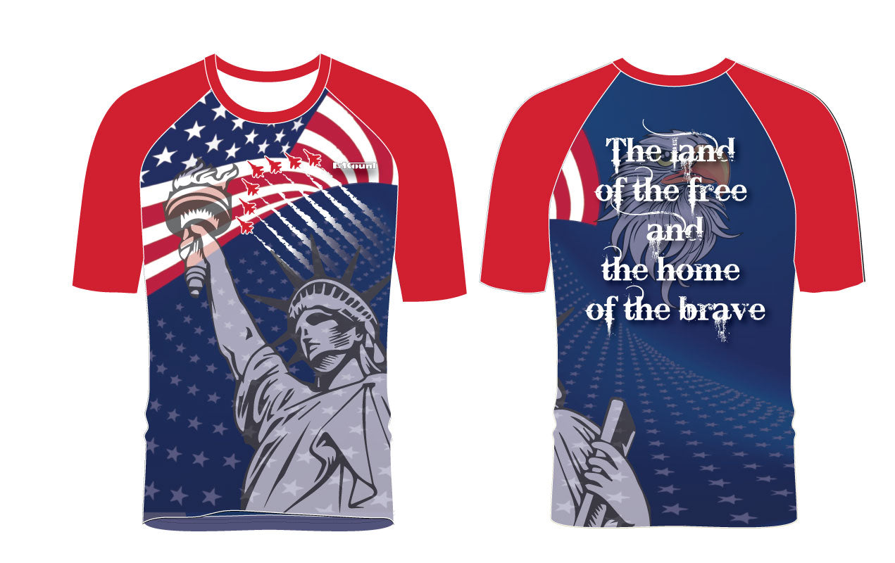 4th of July Sublimated Fight Shirt - 5KounT2018