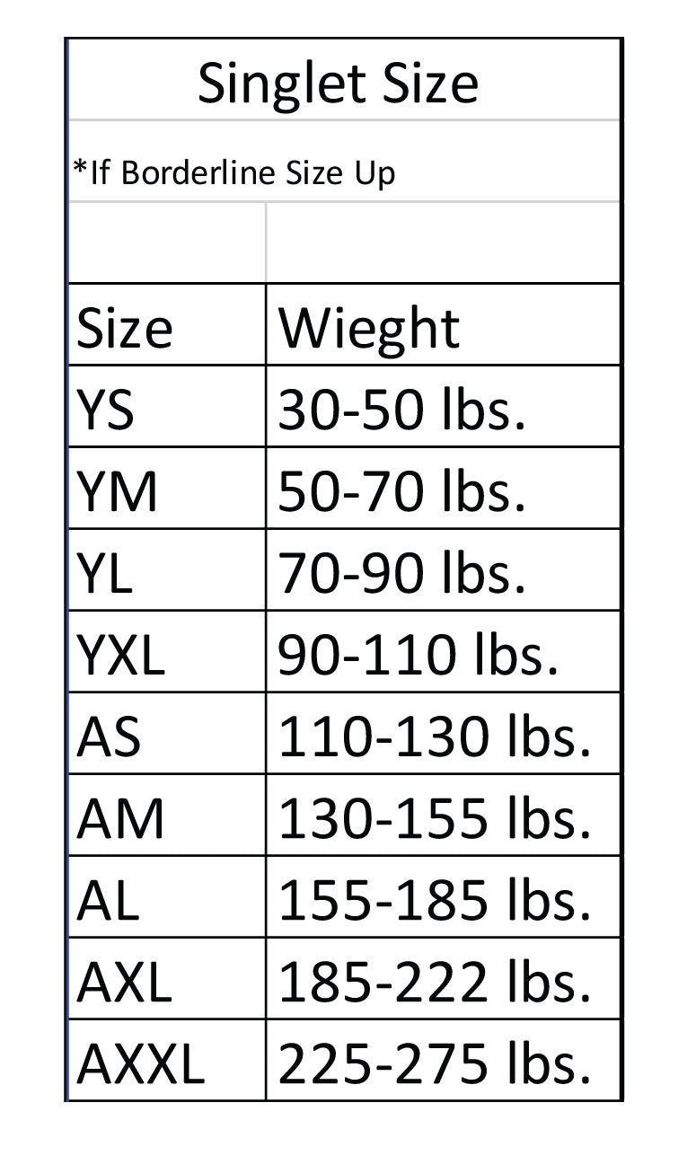 Arlington Wrestling Sublimated Singlet - 5KounT2018
