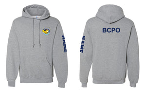 B.C.P.O B.I.T Russell Athletic Cotton Hoodie Black/Gray - 5KounT2018