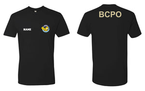 B.C.P.O B.I.T Cotton Crew Tee Black/Gray - 5KounT2018