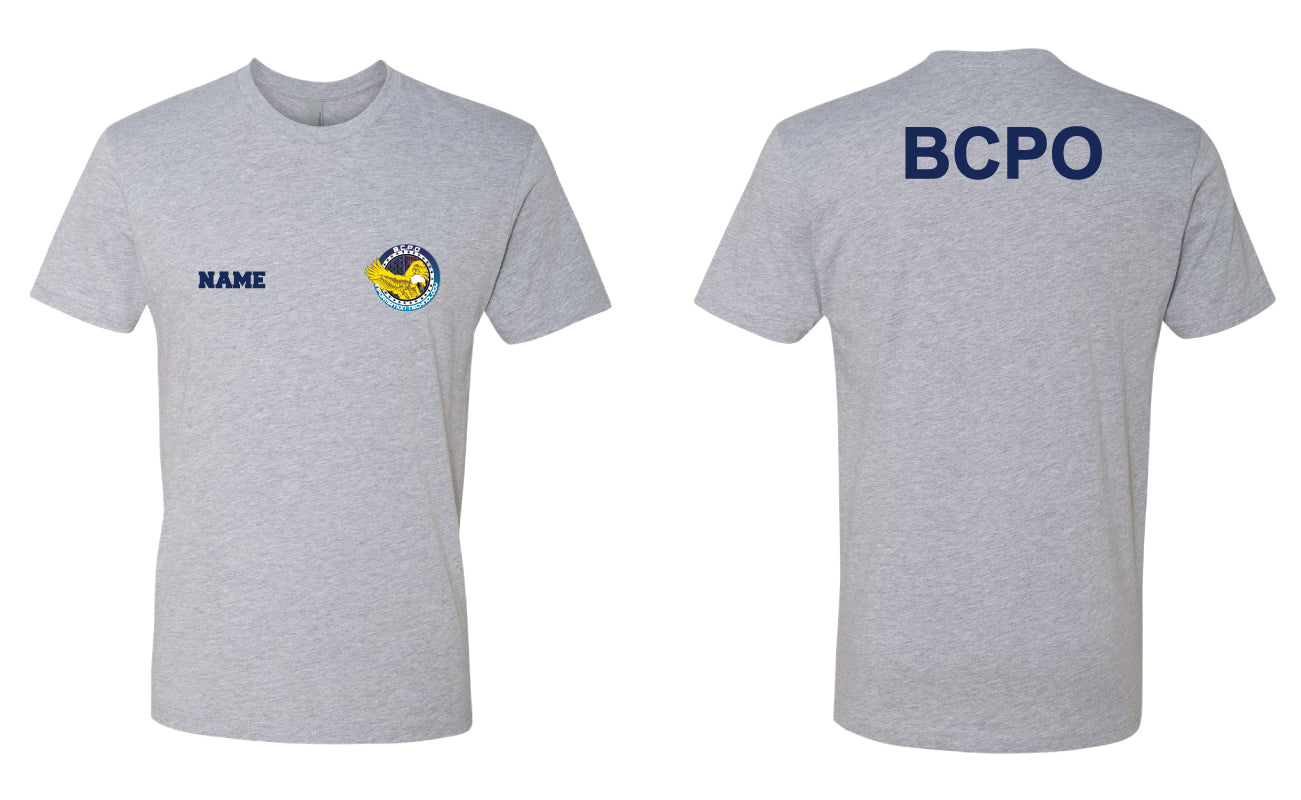 B.C.P.O B.I.T Cotton Crew Tee Black/Gray - 5KounT2018