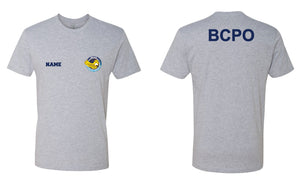 B.C.P.O B.I.T Cotton Crew Tee Black/Gray - 5KounT2018